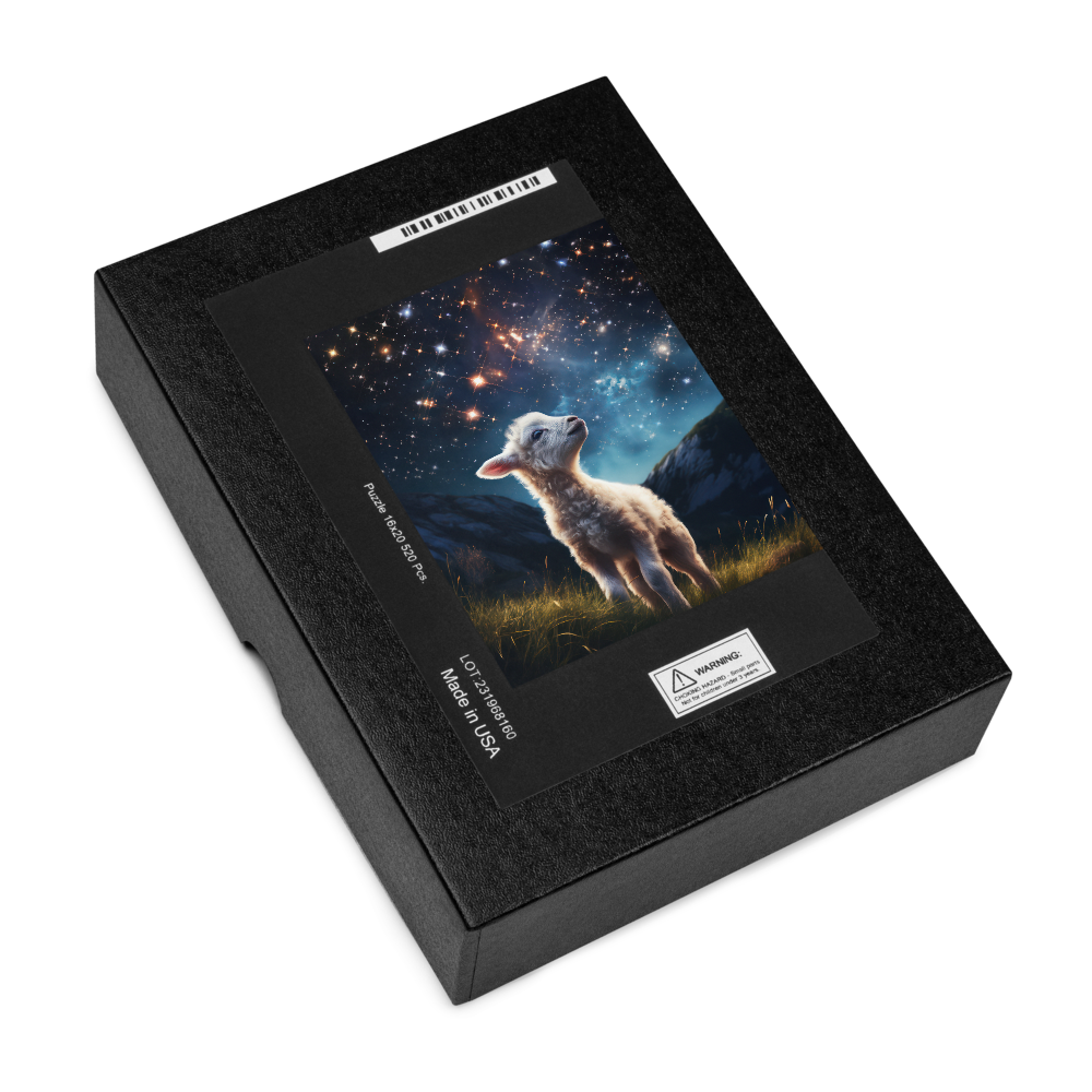 Lamb & Stars - Jigsaw Puzzle